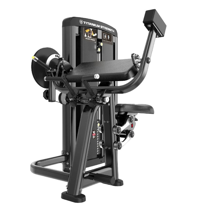 Titanium Strength Genesis Series Bicep Curl and Tricep Extension Machine Titanium Strength