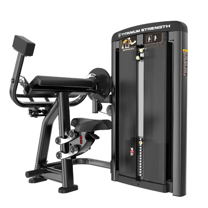 Titanium Strength Genesis Series Bicep Curl and Tricep Extension Machine Titanium Strength
