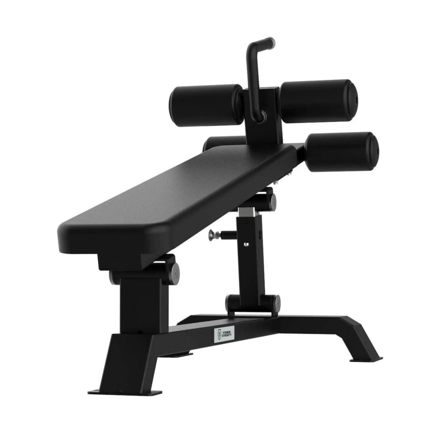 Titanium Strength Adjustable Decline-Abdominal Bench Elite Series Titanium Strength