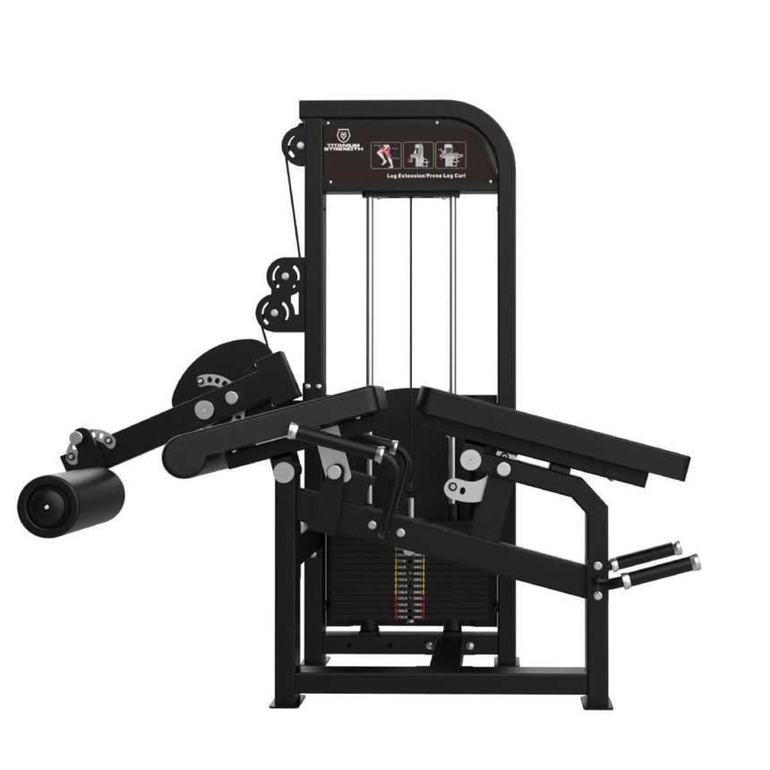 Titanium Strength Elite Series Dual Leg Extension & Prone Leg Curl Titanium Strength