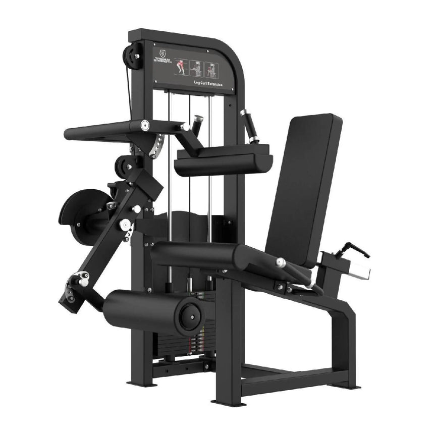 Titanium Strength Elite Series Dual Leg Extension and Seated Leg Curl Premium Titanium Strength