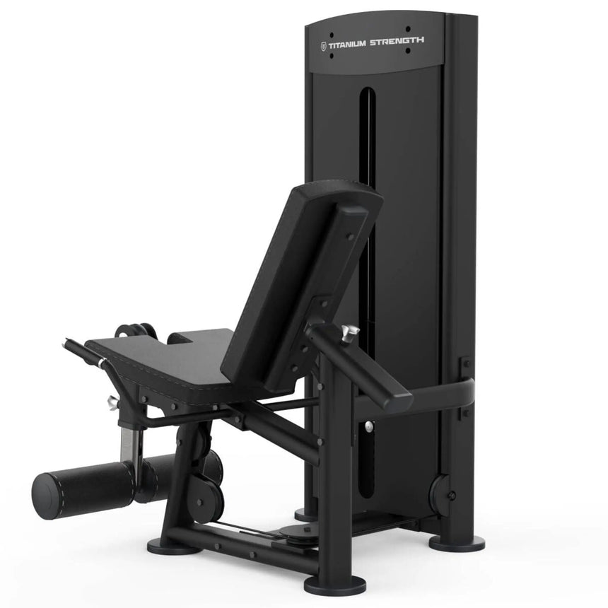 Titanium Strength | BS-S18 | Selectorized Leg Extension Black Series Titanium Strength