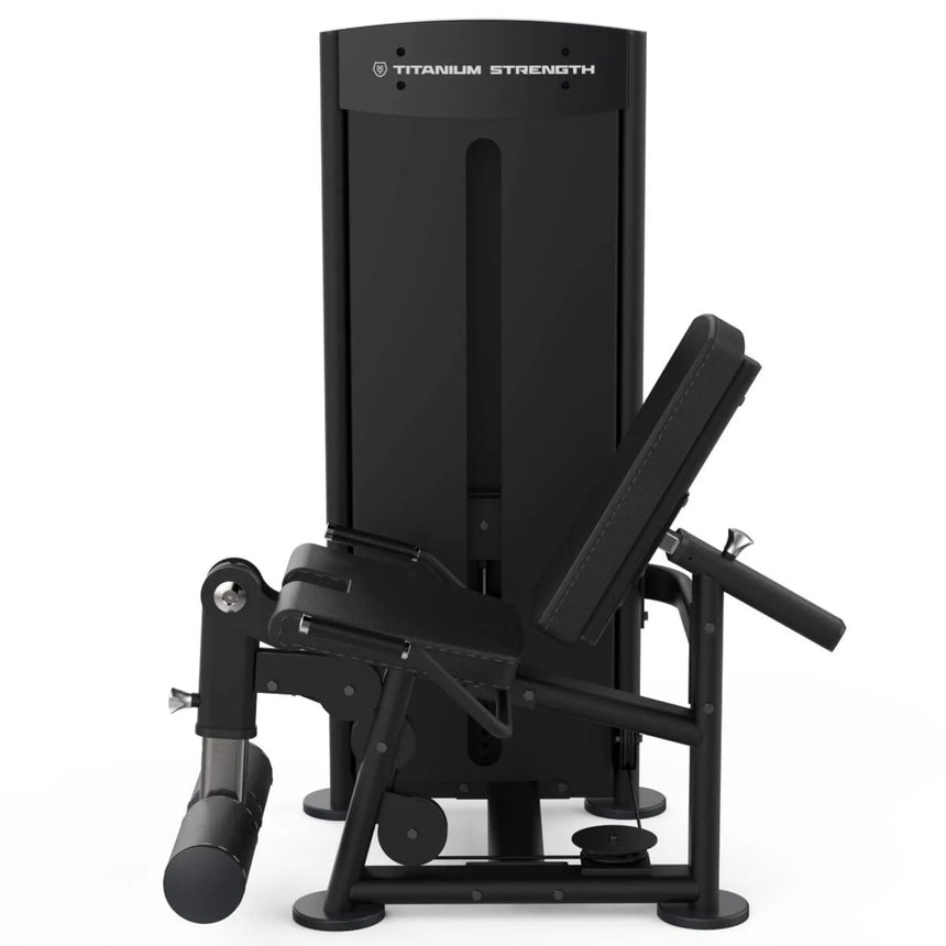 Titanium Strength | BS-S18 | Selectorized Leg Extension Black Series Titanium Strength