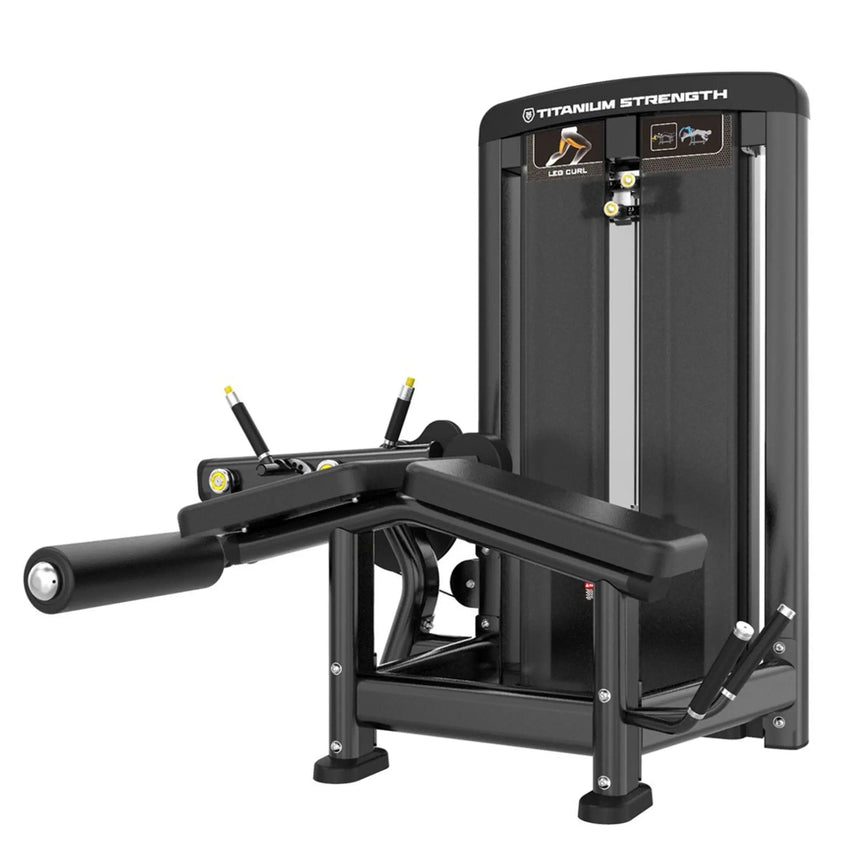 Titanium Strength | GS-S19 | Selectorised Beinbeuger Liegend Genesis Series Titanium Strength