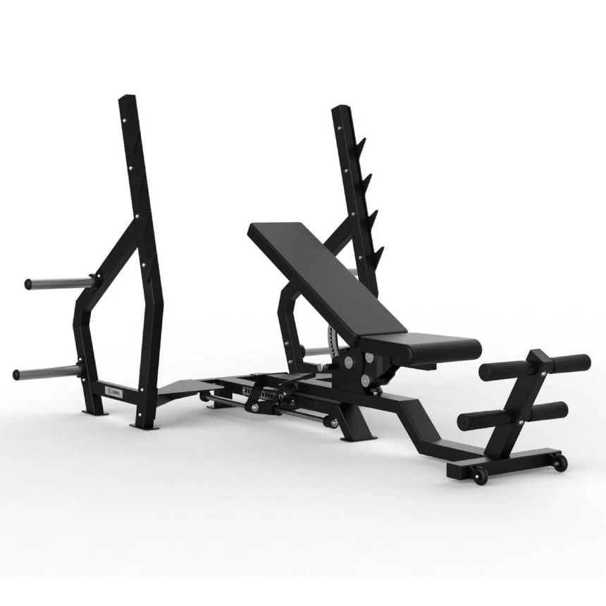 Titanium Strength Adjustable Multiposition Olympic Bench Elite Series Titanium Strength