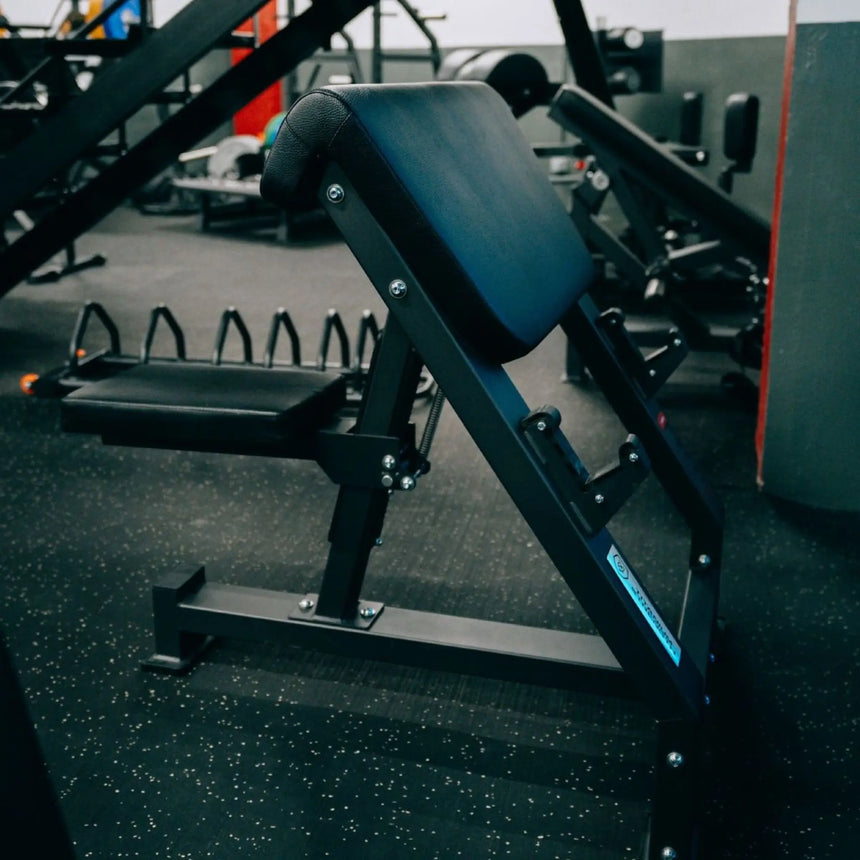 Titanium Strength Scott Bench Professional Preacher Bench Elite Series Titanium Strength