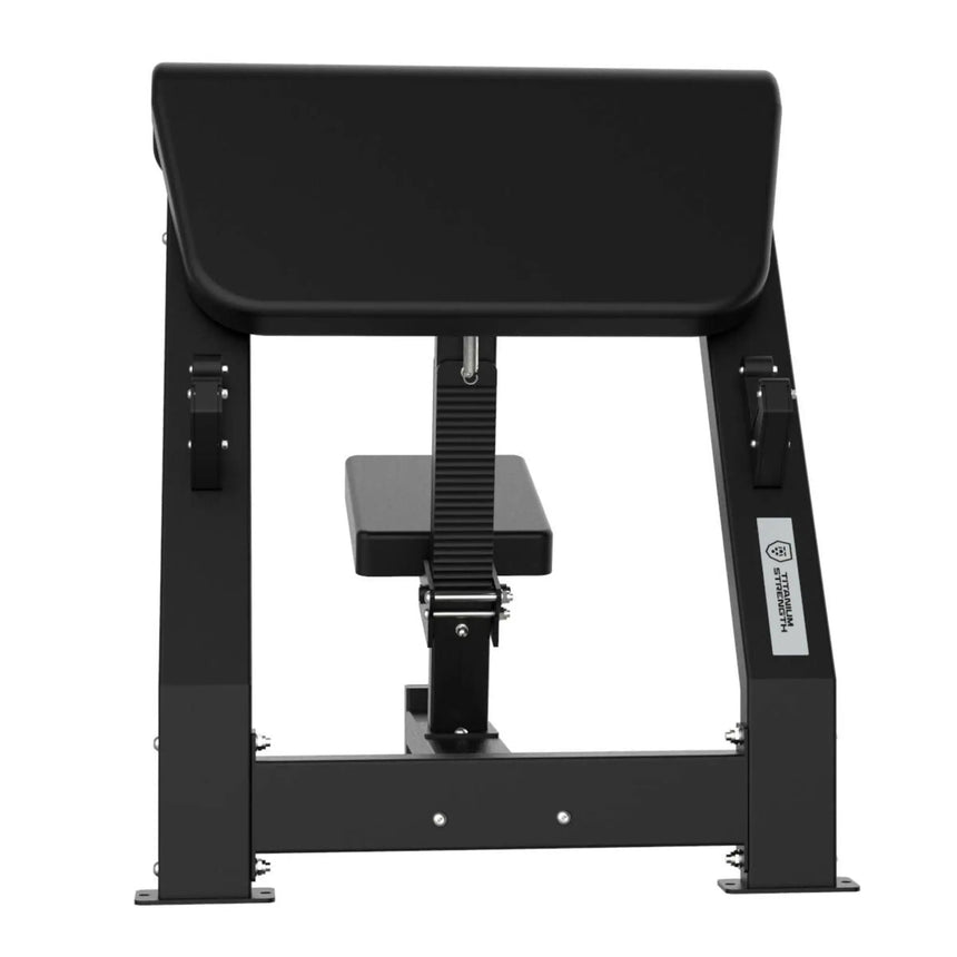 Titanium Strength Scott Bench Professional Preacher Bench Elite Series Titanium Strength