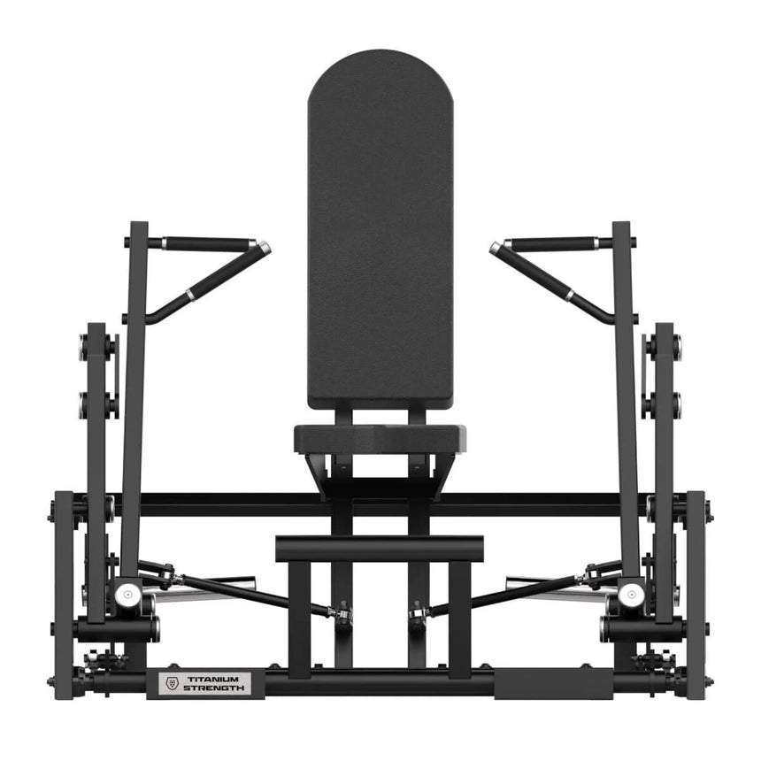 Titanium Strength Elite Series Converging Iso-Lateral Chest Press Machine Titanium Strength