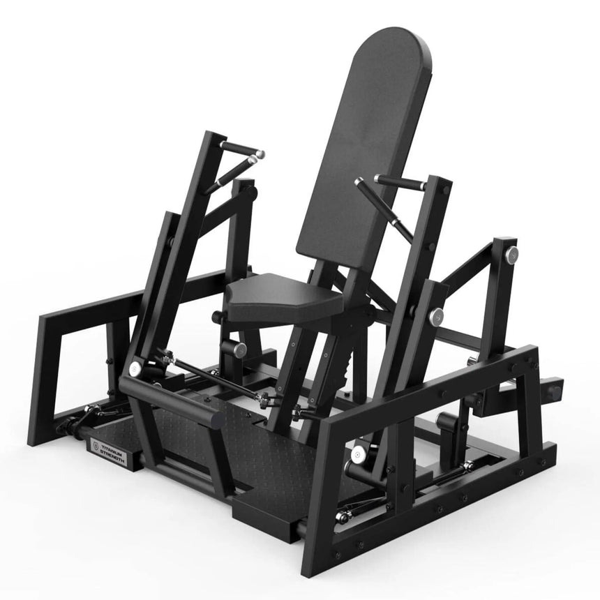 Titanium Strength Elite Series Converging Iso-Lateral Chest Press Machine Titanium Strength