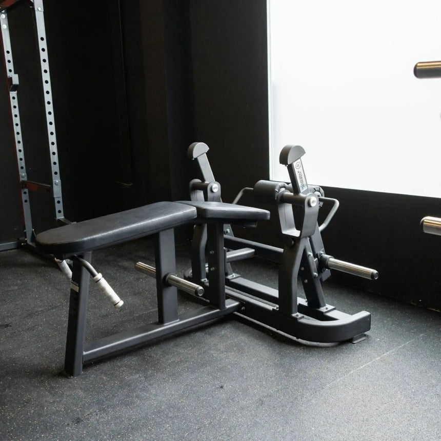 Titanium Strength Elite Series Iso‑Lateral Prone Leg Curl Titanium Strength Strength Training Equipment