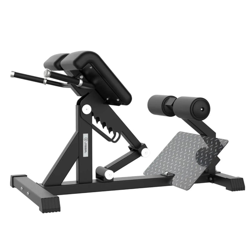 Titanium Strength Hyperextension Bench Roman Chair Elite Series Titanium Strength