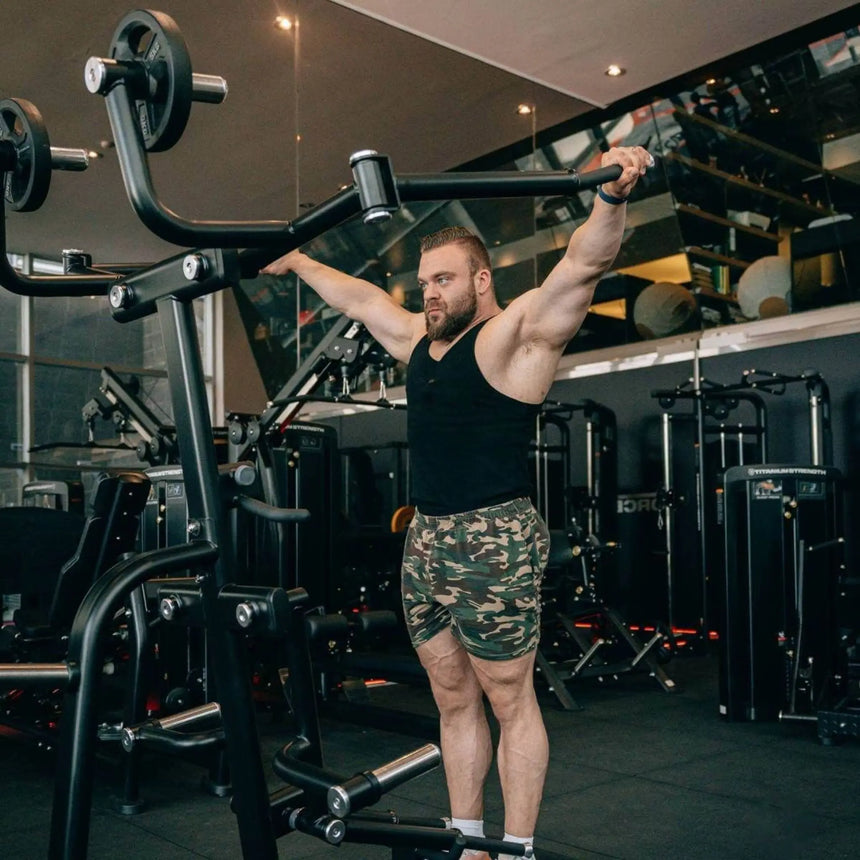 Titanium Strength Lateral Raise Shoulder Machine Black Series Titanium Strength