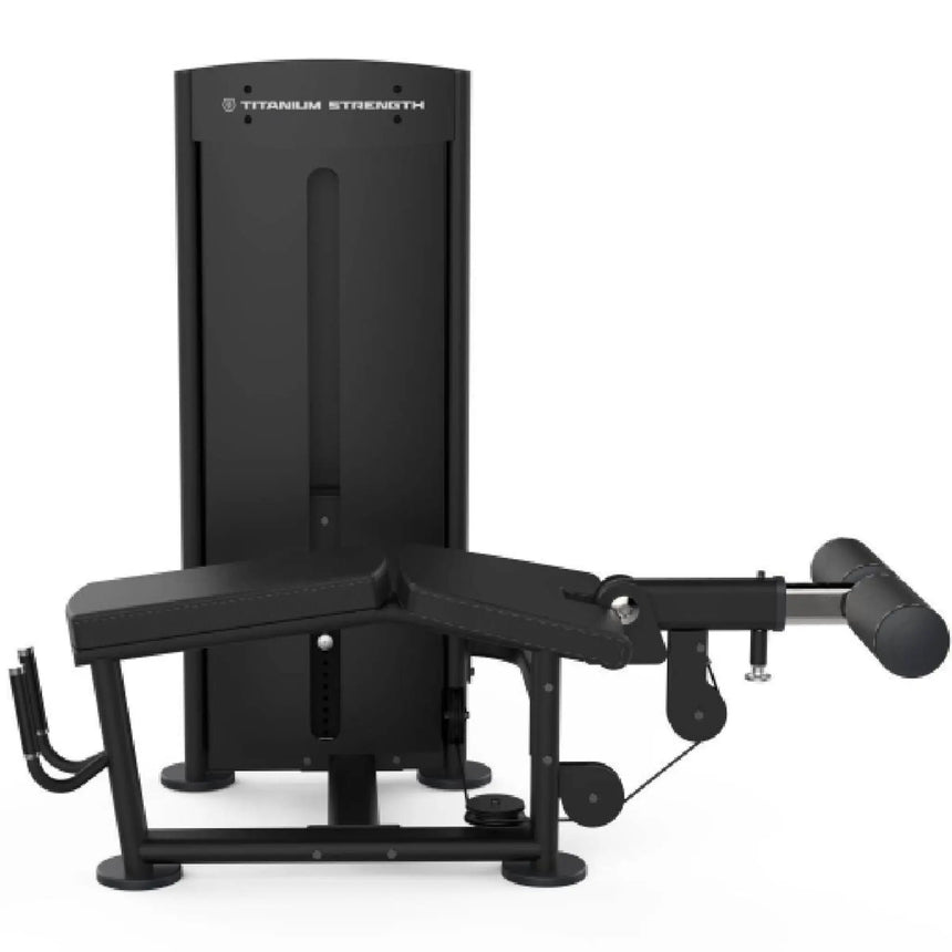 Titanium Strength | BS-S19 | Selectorized Liegender Beincurl Black Series Titanium Strength