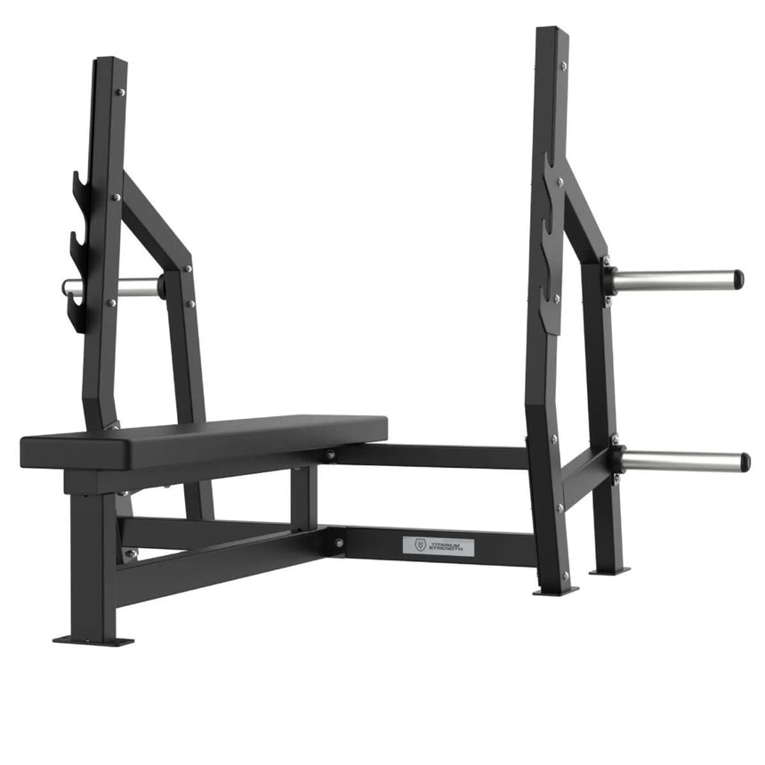Titanium Strength Olympic Flat Bench Elite Series Titanium Strength