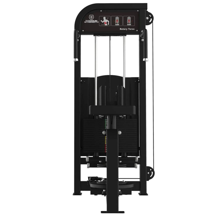 Titanium Strength | EL-S16 | Selectorized Torso Rotation Elite Series Titanium Strength