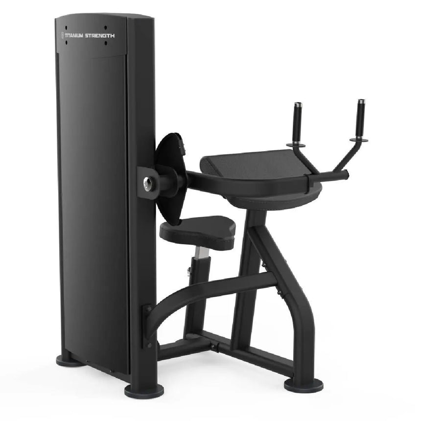 Titanium Strength Selectorised Triceps Extension Black Series Titanium Strength