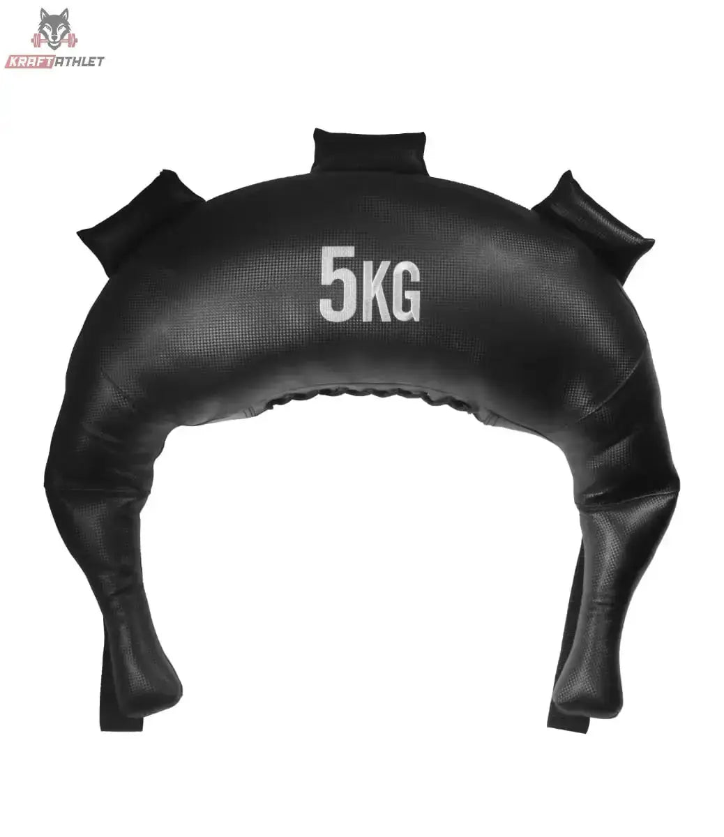 Titanium Strength TBB Gewichteter Trainingssack in schwarz, Ausführung mit 5 kg Gewichtsaufdruck