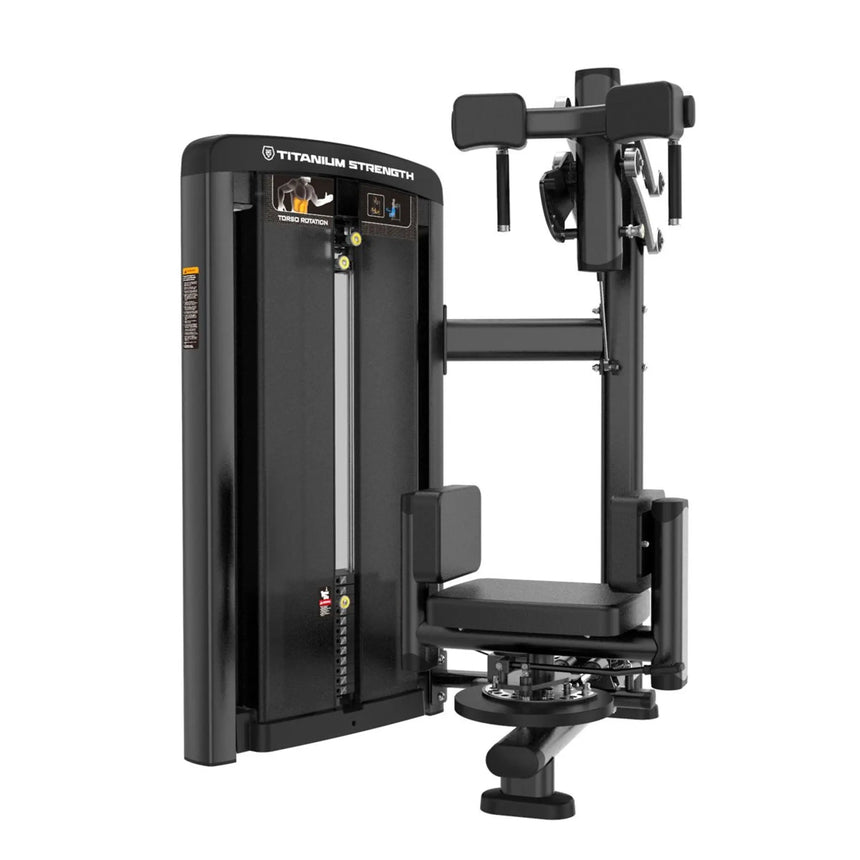 Titanium Strength Genesis Series Selectorised Torso Rotation Machine Titanium Strength