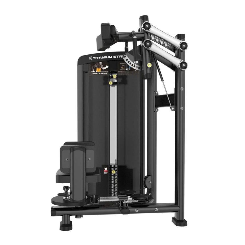 Titanium Strength Genesis Series Selectorised Torso Rotation Machine Titanium Strength