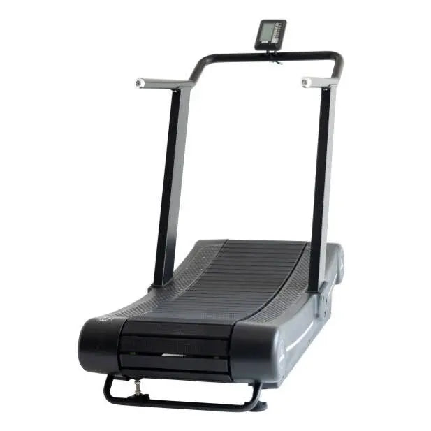 Titanium Strength Commercial Curved Treadmill Self-Powered HIIT Machine Titanium Strength