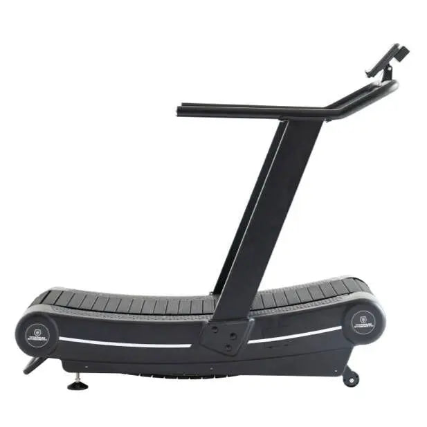 Titanium Strength Commercial Curved Treadmill Self-Powered HIIT Machine Titanium Strength