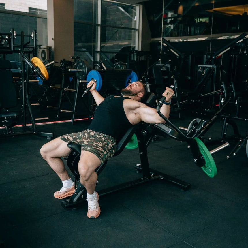 Titanium Strength Iso-Lateral Incline Pec Fly Black Series Kraftathlet