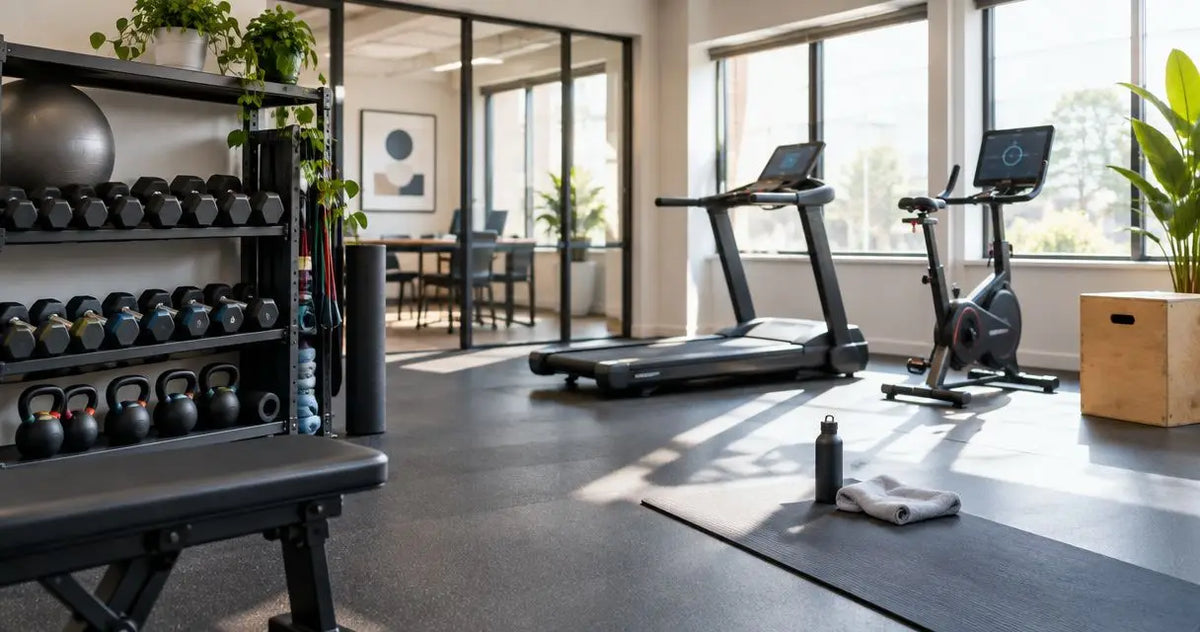 Firmenfitnessraum ausstatten: Planungsleitfaden 2026