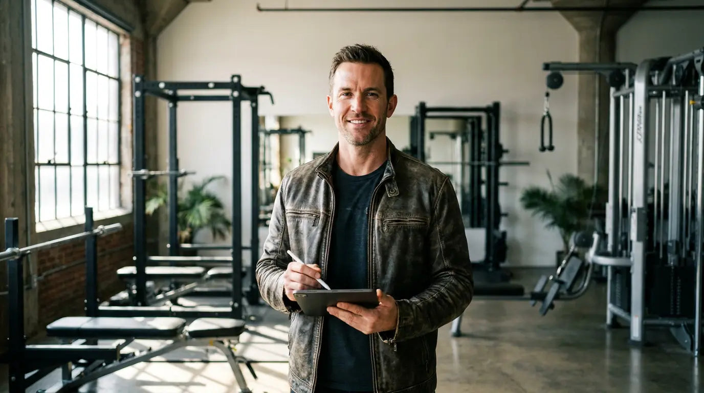 Studio-Betreiber plant Geräteaufstellung im neuen Fitnessstudio – fitnessstudio einrichten