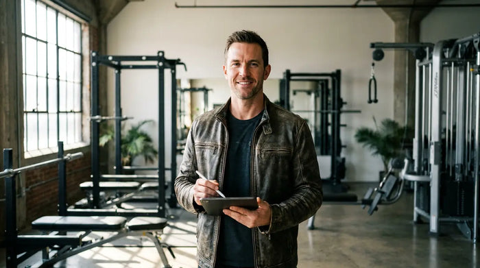 Studio-Betreiber plant Geräteaufstellung im neuen Fitnessstudio – fitnessstudio einrichten