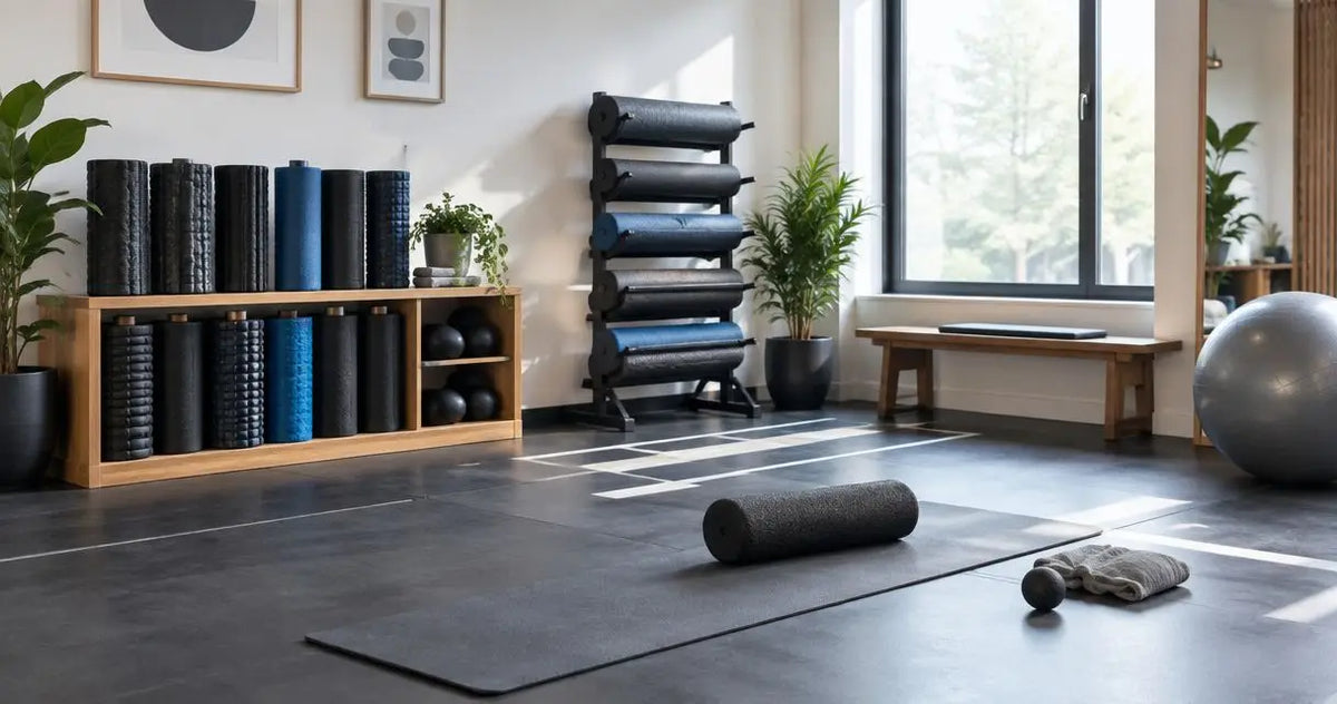 Foam-Roller-Station im Studio planen: Platz und Ablauf
