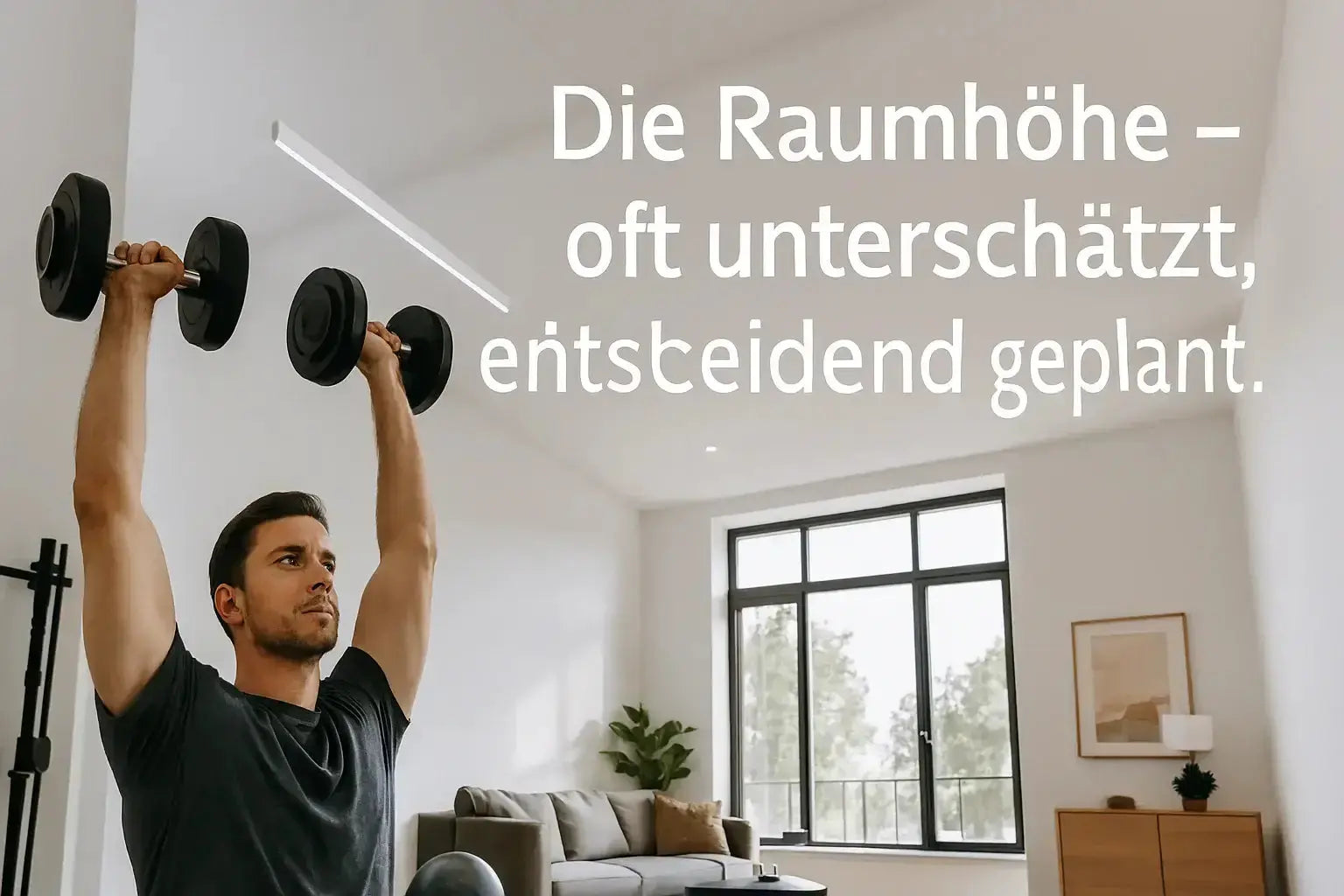 Deckenhöhe Home Gym