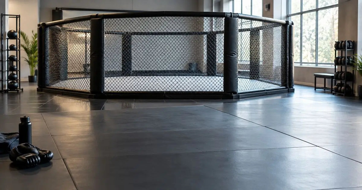 MMA-Käfig und Mattenboden im Studio richtig kombinieren