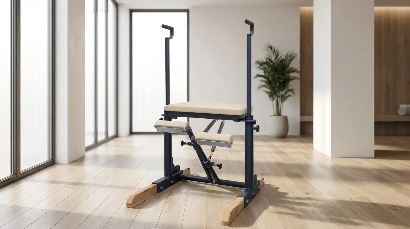 Hegren Pilates Chair TALMA 62CH im modernen Pilates-Studio