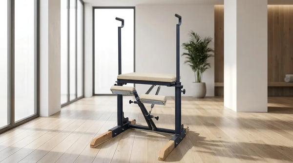 Hegren Pilates Chair TALMA 62CH im modernen Pilates-Studio