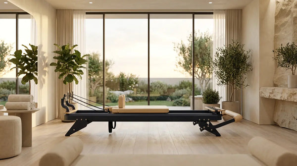 Hegren Pilates-Reformer im Hotel-Wellnessbereich