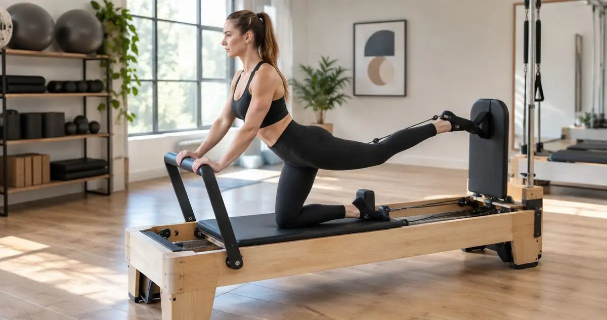 Reformer mit Jumpboard im Pilates-Studio nachrüsten