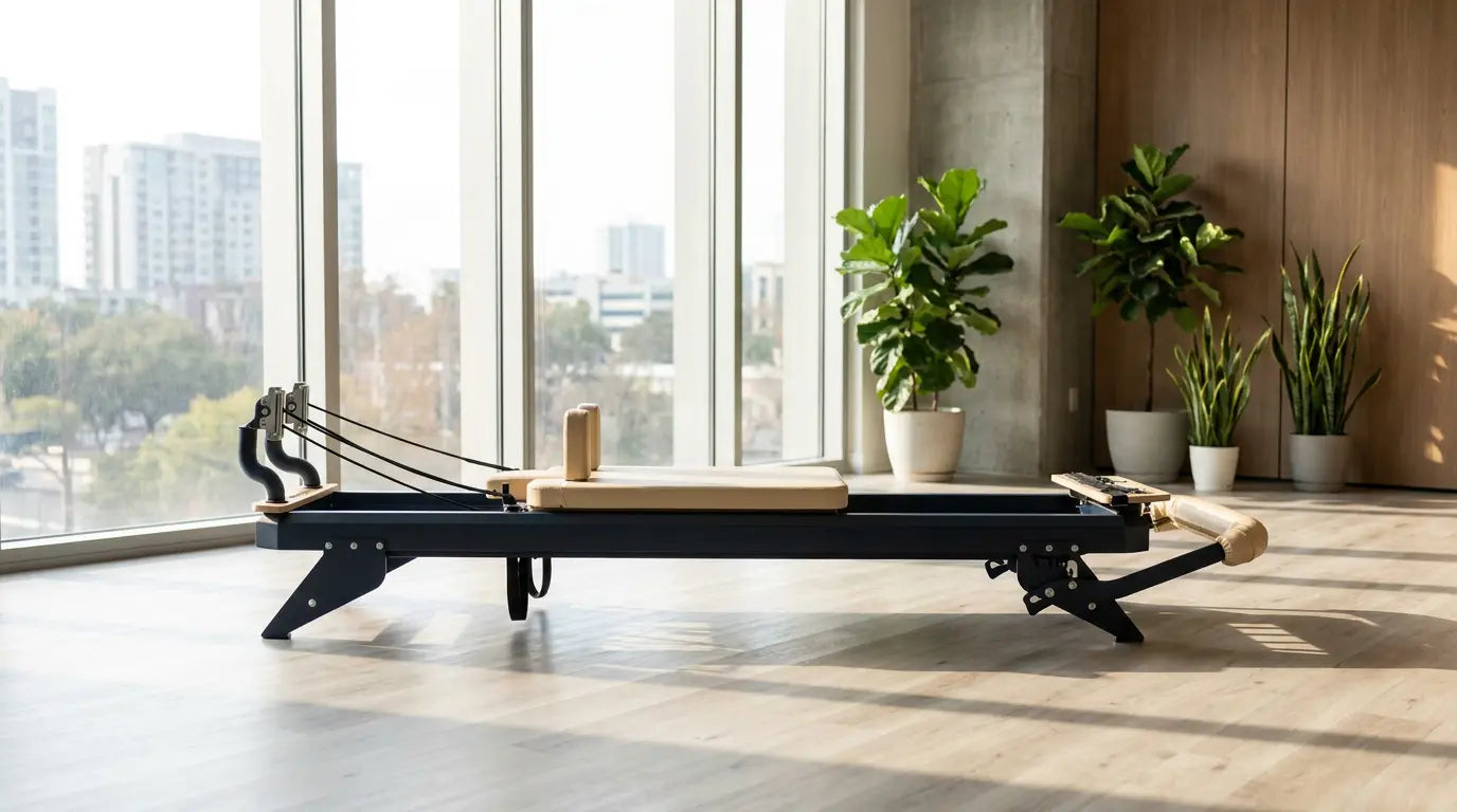 Hegren TALMA 62 Reformer in einem modernen Studio für athletisches Training