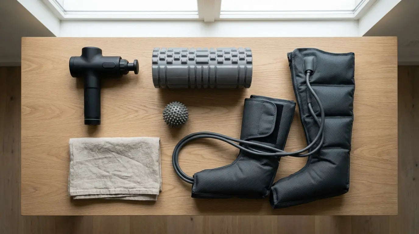 Recovery-Tools im Überblick: Massagepistole, Faszienrolle, Kompression