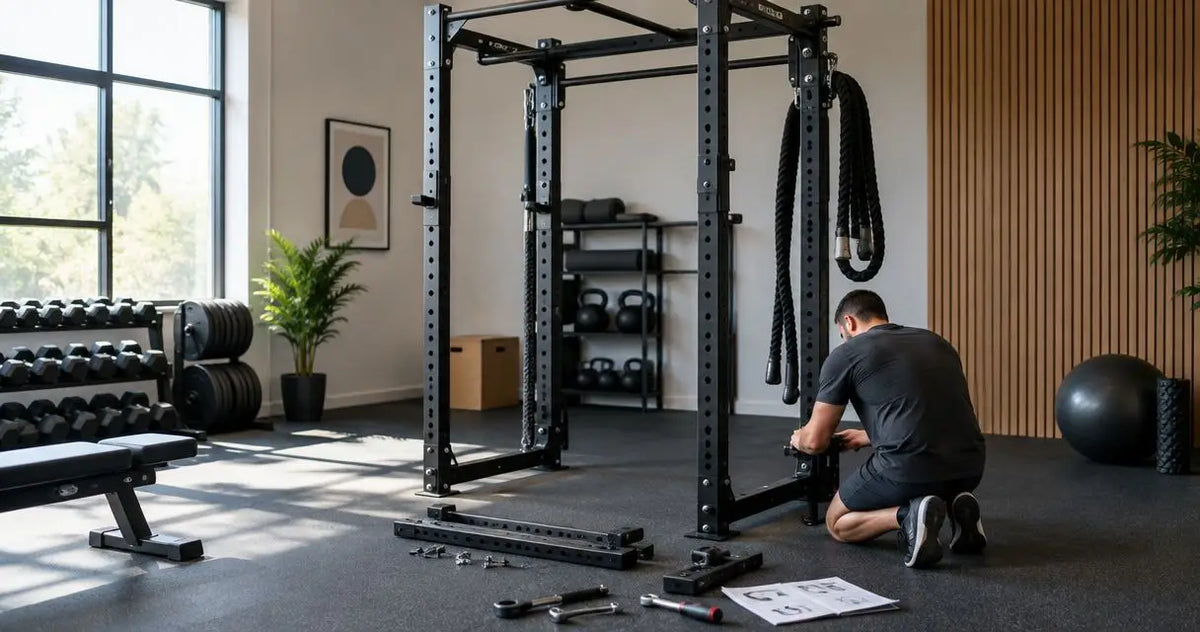 RopeFlex am Power Rack: Montage im Studio planen