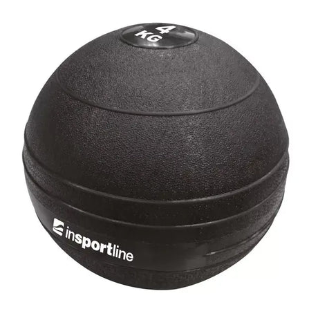 inSPORTline 4 kg Slam Medicine Ball Sand‑Filled Functional Training Ball InSportLine