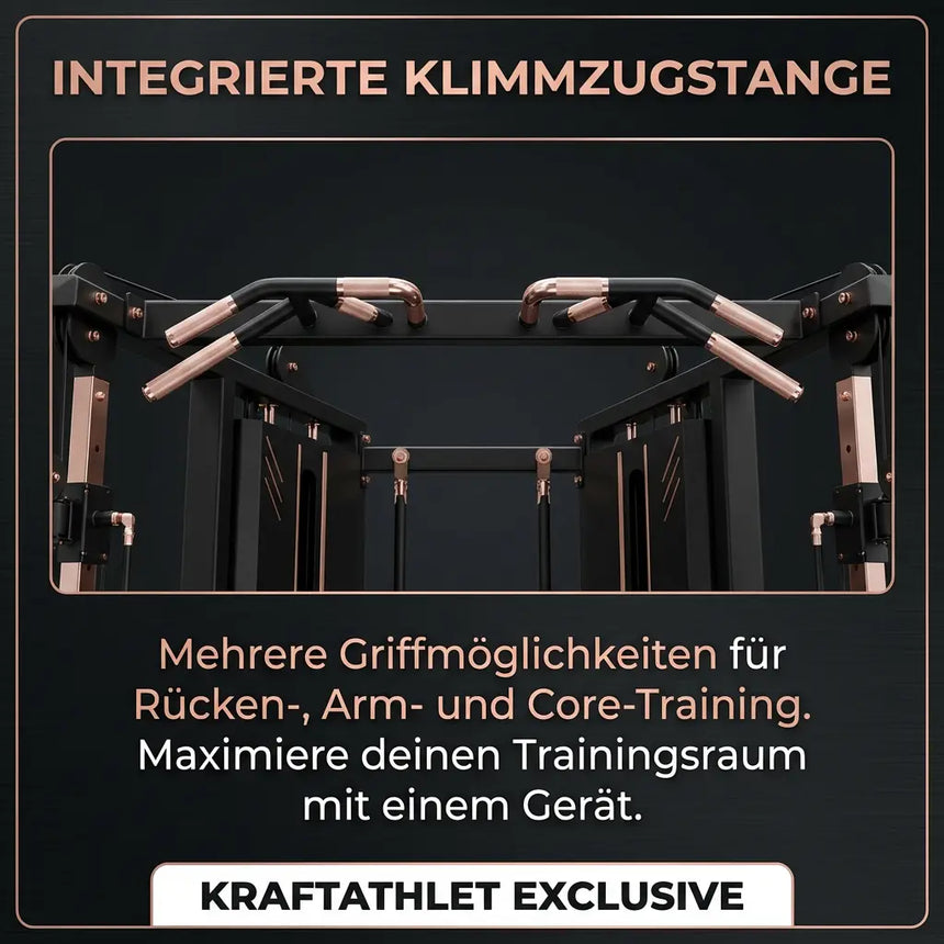 2‑Station Cable Crossover – Genesis Series Titanium Strength