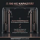 2‑Station Cable Crossover – Genesis Series Titanium Strength