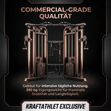 2‑Station Cable Crossover – Genesis Series Titanium Strength