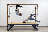 Side view of the HEGREN Cadillac Trapeze TALMA TRC showcasing its steel frame and beige upholstery.