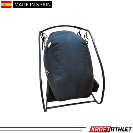 "ProReset Comfort seated hyperbaric chamber with external frame and reclining lounge chair."​

