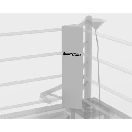 4 Eckpfosten für Boxring – 4 Seile SportCom Boxring