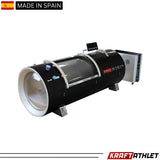 "ProReset Orbit portable hyperbaric chamber with reclining lounge chair and four viewing windows."​

