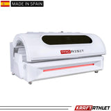 "ProReset NovaLight full body red light therapy bed with LCD touch controls and high-performance LEDs."​

