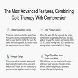 Aerify Recovery Aerify Cryoboots Set + Thinsulated Carry On Bag Aerify Recovery Cryotherapy Compression System