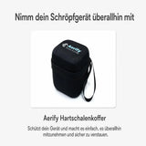 Aerify Hartschalenkoffer: nimm dein Schröpfgerät überallhin mit